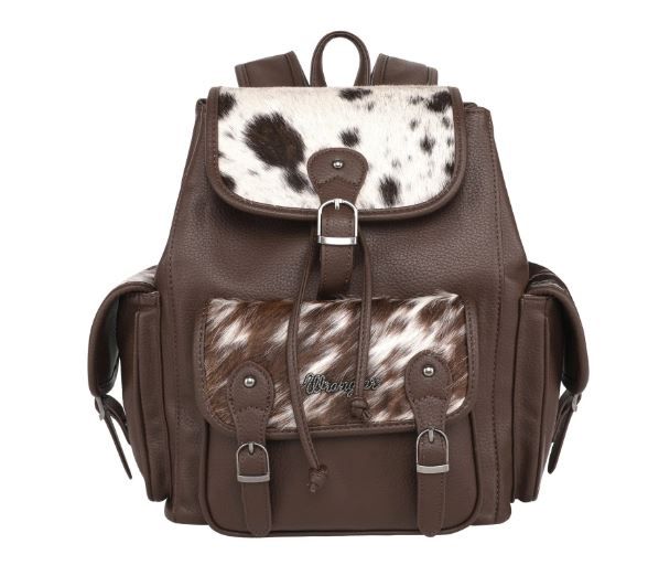 WG12-9110 CF Wrangler Hair-on Cowhide Backpack