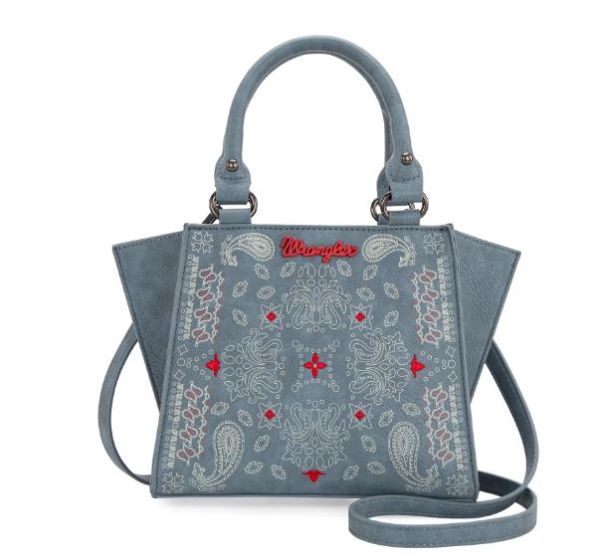 WG134-8012 JN Wrangler Paisley Mini Satchel/Crossbody 