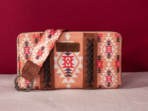 WG2203-W006 pk Wrangler Southwestern Art Print WalleT