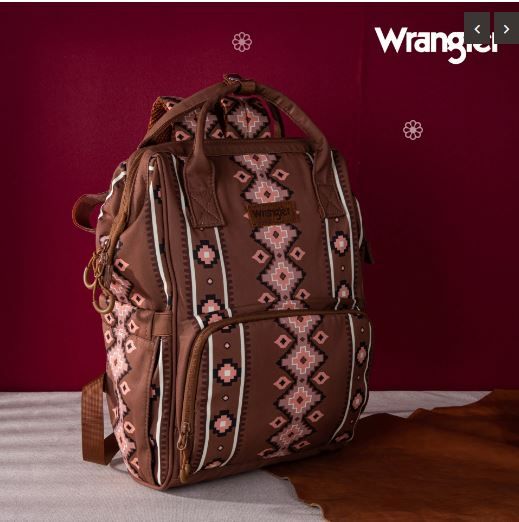 WG2204-9110 CM Wrangler Aztec Printed Callie Backpack