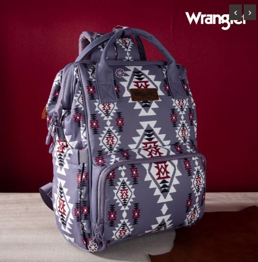 WG2204-9110 LV Wrangler Aztec Printed Callie Backpack