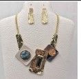 YNE4123 GBL NECKLACE SET