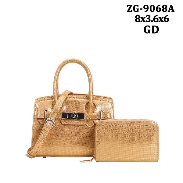 ZG-9068A GD CROSBODY BAG WITH WALLET